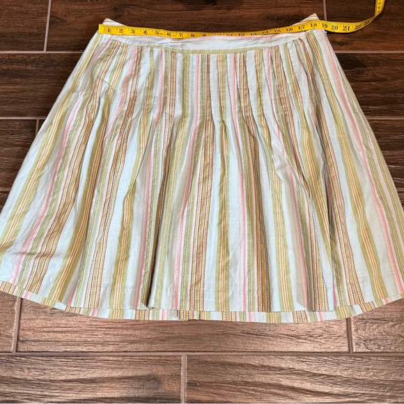 Talbots Vertical Striped Skirt Size 16W Multicolor - Picture 3 of 6